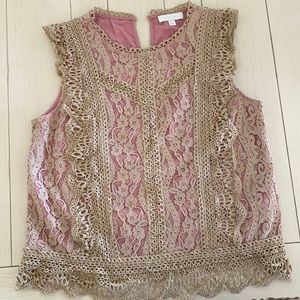 Eri & Ali Anthropolie lace top